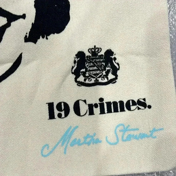 19 Crimes Martha Stewart Snoop Dog  Limited Edition Canvas Tote Bag. NWOT - Picture 3 of 4